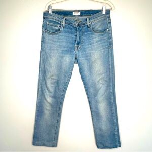 Buck Mason Slim Fit Straight Denim Jeans 33 x‎ 27 Blue Made in America